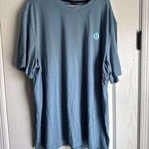lululemon athletica Slate Blue Short Sleeve Tee